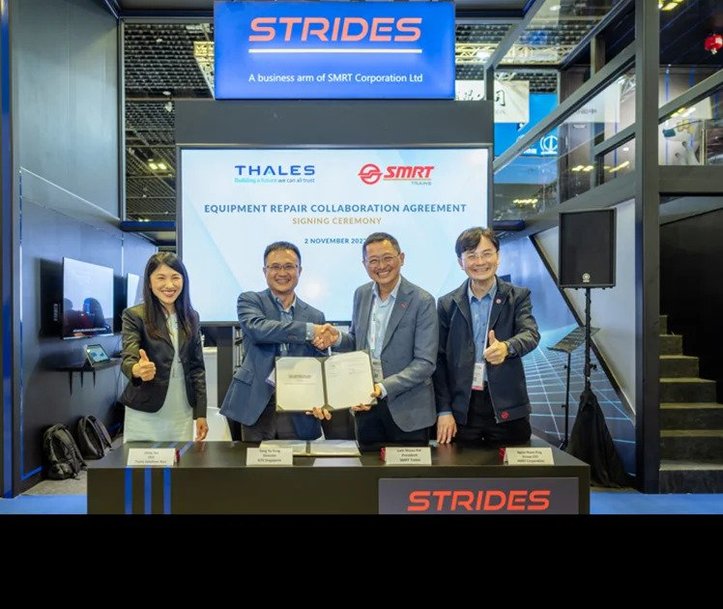 Thales et SMRT Trains renforcent la fiabilité et la durabilité des lignes de métro de Singapour